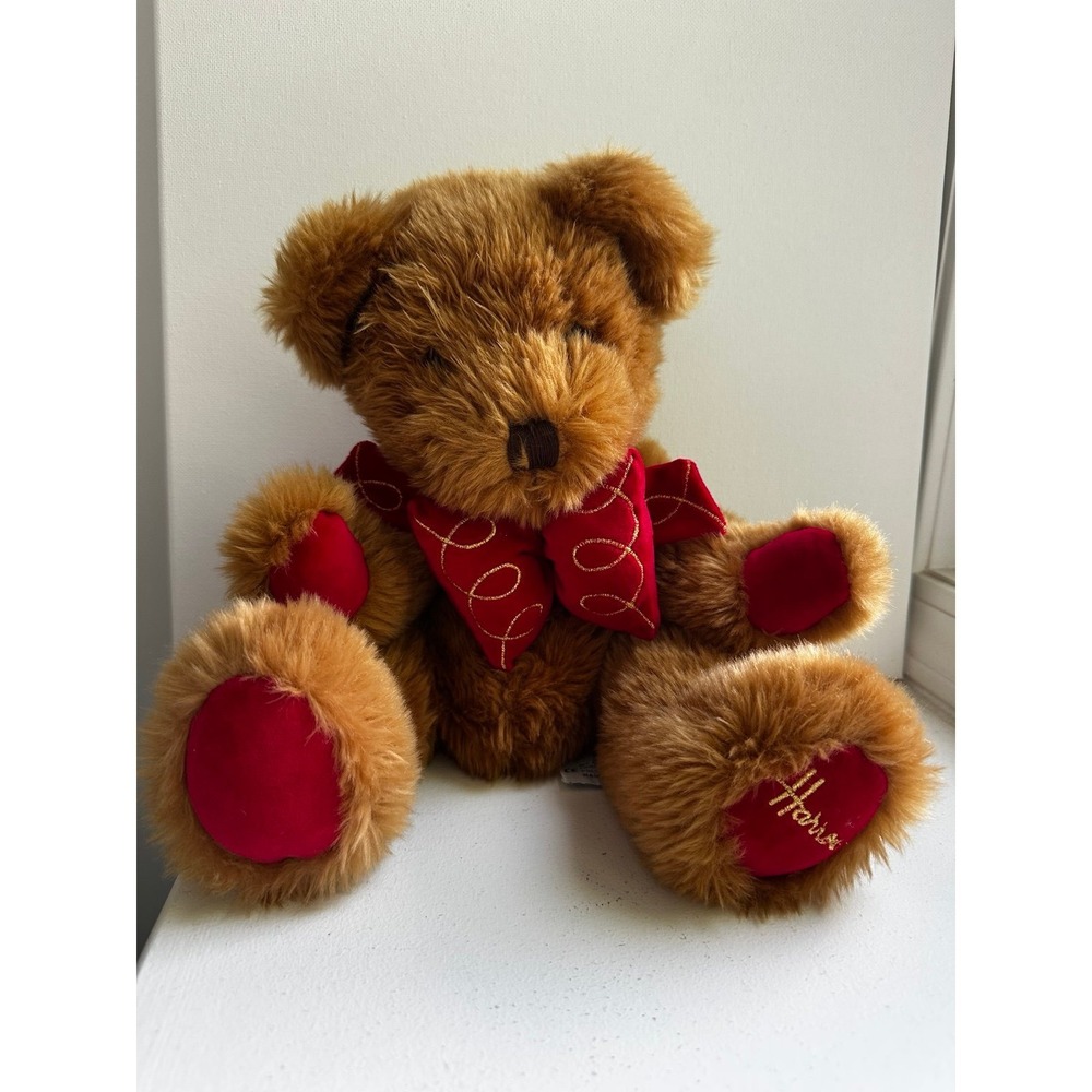 Harrods of Knightsbridge hand puppet teddy bear